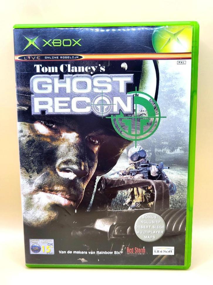 Tom Clancy's Ghost Recon - Xbox Original, Spelcomputers en Games, Games | Xbox Original, Zo goed als nieuw, Shooter, 1 speler