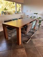 6 comfortabele eetkamerstoelen retro/industrieel stijl, Ophalen, Gebruikt, Vijf, Zes of meer stoelen, Retro