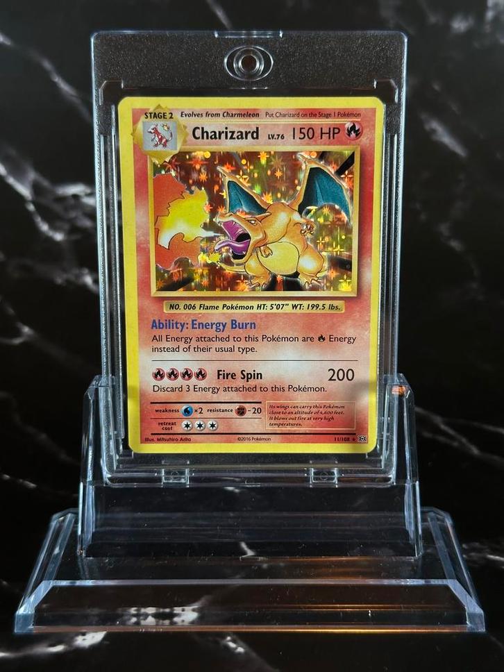 Charizard 11/108 XY Evolutions, Hobby en Vrije tijd, Verzamelkaartspellen | Pokémon, Zo goed als nieuw, Verzenden