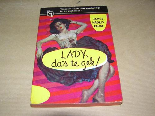 James Hadley Chase/Lady, da's te gek!(UMC real 25), Boeken, Detectives, Gelezen, Ophalen of Verzenden