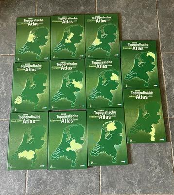 COMPLETE SET! Topografische Atlas 1:25.000 beschikbaar voor biedingen