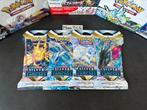 Silver Tempest Sleeved Booster Packs - Pokémon, Ophalen of Verzenden, Nieuw, Booster