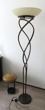 Grote Vloerlamp (Terzani?), Ophalen, Gebruikt, Glas, Italiaans
