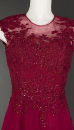 Bordeaux rode trouwjurk galajurk avondjurk maat 42-44, Kleding | Dames, Trouwkleding en Trouwaccessoires, Ophalen of Verzenden