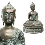 Beeld van brons boeddha Amitabha uit Nepal, Antiek en Kunst, Ophalen of Verzenden