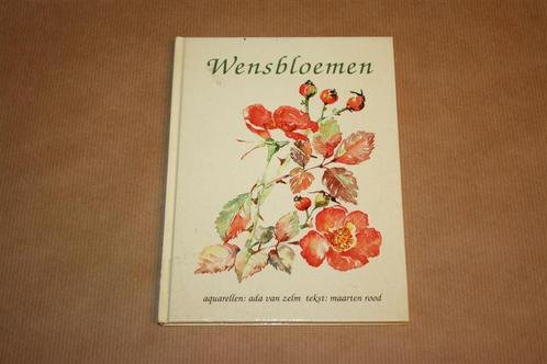 Wensbloemen. [Aquarellen van bloemen & gedichten], Boeken, Kunst en Cultuur | Beeldend, Gelezen, Schilder- en Tekenkunst, Ophalen of Verzenden
