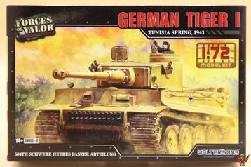 ROWASP | Forces of Valor 1/72 German Tiger I Tunisia 1943 beschikbaar voor biedingen