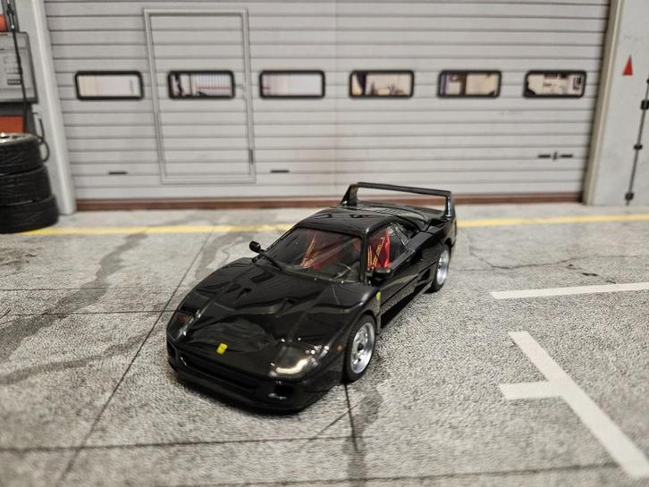 Herpa Ferrari F40 1987 1/43 in ovp, Hobby en Vrije tijd, Modelauto's | 1:43, Zo goed als nieuw, Auto, Overige merken, Ophalen of Verzenden