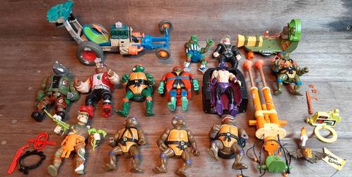 Vintage Teenage mutant ninja Turtles figuren lot, Verzamelen, Poppetjes en Figuurtjes, Gebruikt, Ophalen of Verzenden