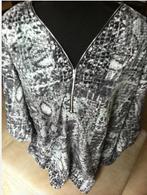 Sjeike dames bloes Canda grijs mt 46, Maat 46/48 (XL) of groter, Ophalen of Verzenden, Zo goed als nieuw, Grijs