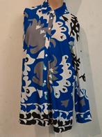 Angelle Milan dames blouse maat L, Kleding | Dames, Blouses en Tunieken, Angelle Milan, Blauw, Maat 42/44 (L), Ophalen of Verzenden
