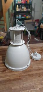 3 industriële stijl hanglampen, Gebruikt, Ophalen of Verzenden, Glas