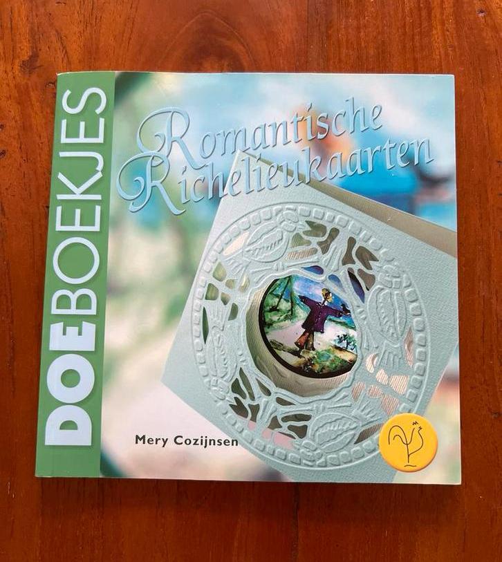 Romantische Richelieu kaarten - Doeboekjes, Boeken, Hobby en Vrije tijd, Gelezen, Borduren en Naaien, Ophalen
