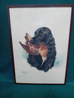 Jachthond tekening., Ophalen of Verzenden