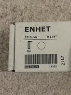 ENHET 2x poten voor kast, wit, 23.5cm, Huis en Inrichting, Ophalen, 25 tot 50 cm, 50 tot 100 cm, Minder dan 100 cm