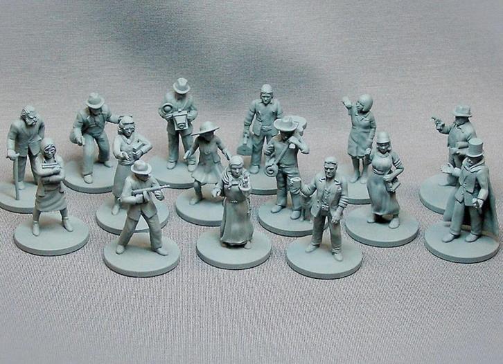16 Arkham Horror miniaturen, Hobby en Vrije tijd, Gezelschapsspellen | Kaartspellen, Nieuw, Ophalen of Verzenden