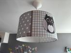 Jorien lamp kinderkamer blauw grijs, Huis en Inrichting, Lampen | Lampenkappen, Ophalen, Rond, Minder dan 25 cm, Gebruikt