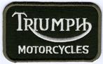 Triumph Motorcycles stoffen opstrijk patch embleem #34, Ophalen of Verzenden, Nieuw