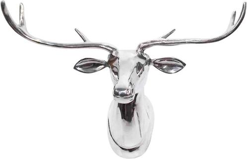 Muurdecoratie hert sauerland aluminium, Huis en Inrichting, Woonaccessoires | Wanddecoraties, Nieuw, Ophalen of Verzenden