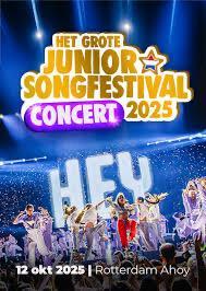 Tickets het grote junior songfestival 12 oktober 2025, Tickets en Kaartjes, Evenementen en Festivals, Twee personen