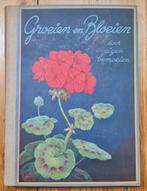 Plaatjesalbum DE Groeien en bloeien door eigen bemoeien 1938, Ophalen of Verzenden, Gelezen, Funke, A.,Meijer-Smetz, A, Plaatjesalbum