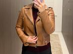 Fifth House leren jacket met ritsen 36, Bruin, Ophalen of Verzenden, Zo goed als nieuw, Jasje