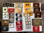 Vintage 32x sigaren blikjes uit de ‘60-80 Panter, Ritmeester, Verzamelen, Ophalen, Gebruikt, Overige