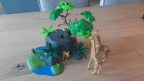 Playmobil 6640 giraffe familie, Kinderen en Baby's, Speelgoed | Playmobil, Gebruikt, Los playmobil, Ophalen of Verzenden