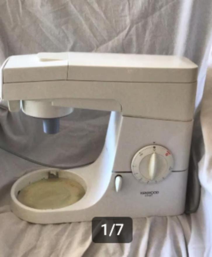 Kenwood keukenmachine met toebehoren, Witgoed en Apparatuur, Keukenmixers, Gebruikt, 3 snelheden of meer, Ophalen of Verzenden