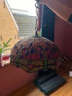 Glas in Lood Lamp - Prachtig Design!, Huis en Inrichting, Lampen | Hanglampen, Ophalen, Gebruikt, Glas, Minder dan 50 cm