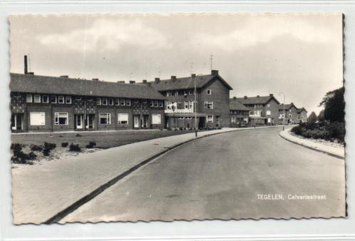 X26015 tegelen calvariestraat, Verzamelen, Ansichtkaarten | Nederland, Ongelopen, Limburg, 1960 tot 1980, Verzenden