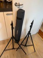 Statief Elinchrom 2x met tas, Audio, Tv en Foto, Fotografie | Statieven en Balhoofden, Ophalen of Verzenden, Zo goed als nieuw
