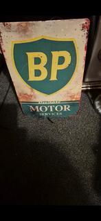 Metaalbord BP, Ophalen of Verzenden, Zo goed als nieuw, Reclamebord