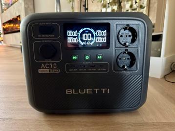 BLUETTI AC70 draagbare krachtcentrale 1000W 768Wh beschikbaar voor biedingen