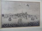 gravure ets Nysted Denemarken Jonas Haas 1721-1775, Ophalen of Verzenden