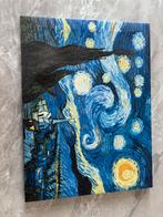 Canvas - Sterrennacht - Vincent van Gogh, Antiek en Kunst, Ophalen of Verzenden