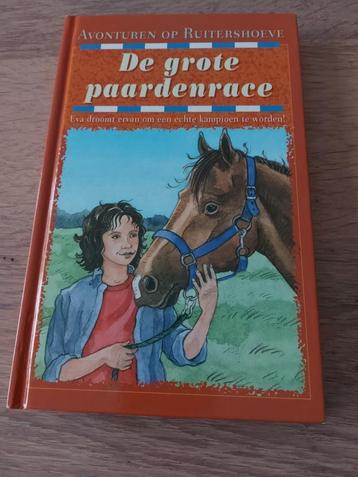 Boek - Avonturen op de ruitershoeve - de grote paardenrace beschikbaar voor biedingen