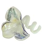 PRACHTIG MURANO KUNSTGLAS met drie BLOEMBLAADJES, Antiek en Kunst, Antiek | Glas en Kristal, Ophalen of Verzenden