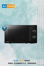 Toshiba Magnetron met Grill 20 liter Zwart - NIEUW, Witgoed en Apparatuur, Magnetrons, Ophalen of Verzenden