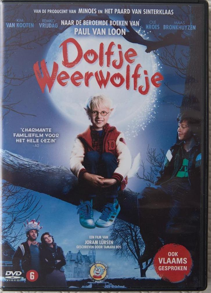 dvd dolfje weerwolfje, Cd's en Dvd's, Dvd's | Kinderen en Jeugd, Zo goed als nieuw, Film, Avontuur, Alle leeftijden, Ophalen of Verzenden