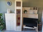 Tv-meubel, eetkamertafel met stoelen en salontafel, Ophalen