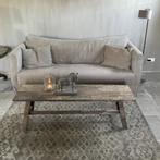 Salontafel / bankje van oud hout  *SALE*, Ophalen, Minder dan 50 cm, Nieuw, Minder dan 50 cm