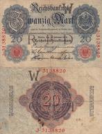 Duitsland 20 Mark 1914 P46 VG, Postzegels en Munten, Bankbiljetten | Europa | Niet-Eurobiljetten, Ophalen of Verzenden, Duitsland