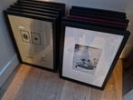 IKEA Ribba fotolijsten - 30 x 40 cm. 17 stuks!, Ophalen, Gebruikt