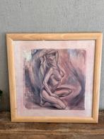 Schilderij naakte vrouw Marinde, Antiek en Kunst, Ophalen of Verzenden