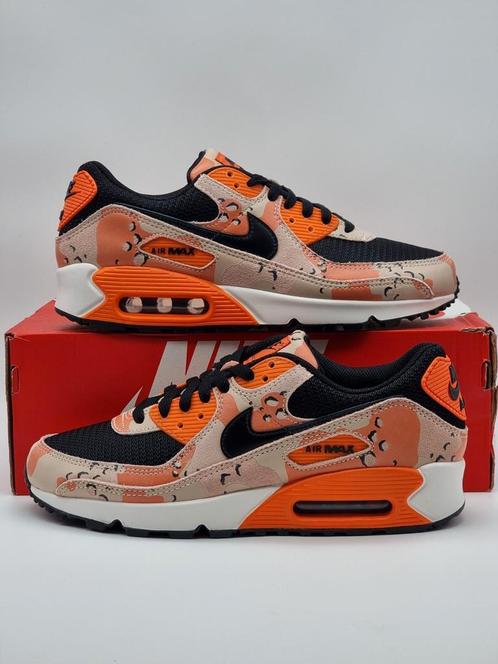 Nike air max 90 premium - camo pack orange (2024) - size 42, Kleding | Heren, Schoenen, Nieuw, Sneakers of Gympen, Overige kleuren