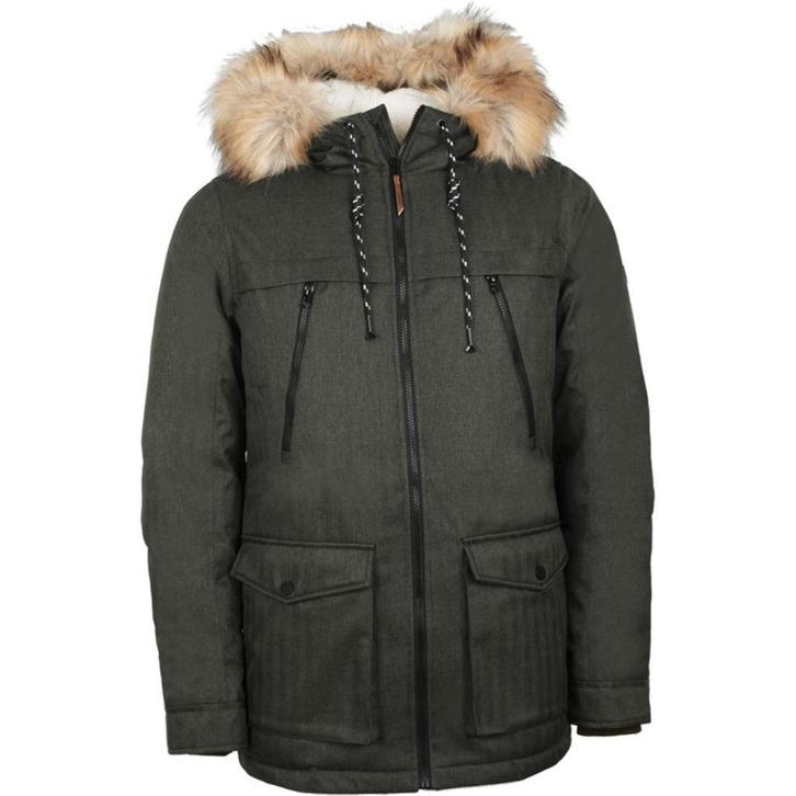 herenwinterjas, Kleding | Heren, Jassen | Winter, Nieuw, Maat 56/58 (XL), Groen, Ophalen of Verzenden