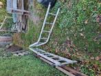 Vouwladder, 2x 8 treden., Doe-het-zelf en Verbouw, Ladders en Trappen, Ophalen, Gebruikt, 2 tot 4 meter