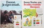 6 vintage advertenties reclames Everest sigaretten 1975-76, Verzamelen, Ophalen of Verzenden, Gebruikt, Overige typen
