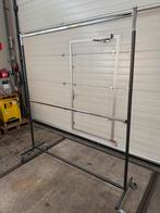 Zwaar nieuw professioneel kledingrek 200cm, Ophalen, Met wielen, Nieuw